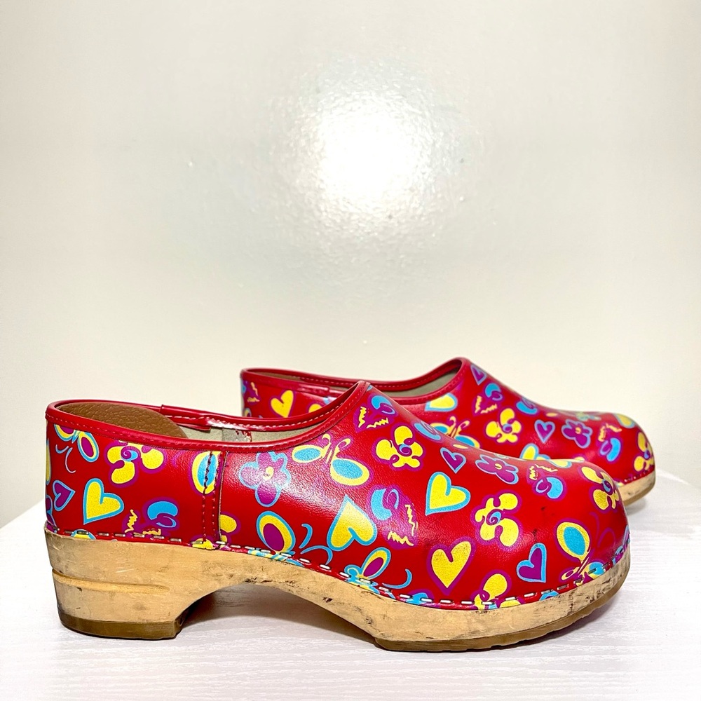 Sanita Wooden Clogs